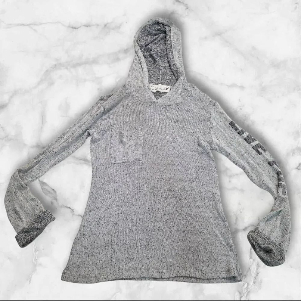 Vintage Havana Gray Live Free Hoodie Size Small